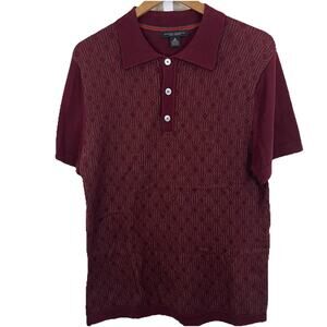 Vintage Banana Republic Pima Cotton Knit Polo Shirt Mens Medium